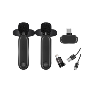 Microfono Lavalier Professionale Portatile Mini Wireless In-ear Senza Fili per Vlogging e Insegnamento - Product Image 1