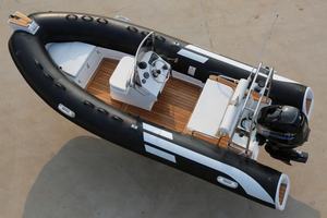 15.8 pieds RIB480 PVC <span class=keywords><strong>semi</strong></span>-<span class=keywords><strong>rigide</strong></span> gonflable Sport Yacht <span class=keywords><strong>bateau</strong></span> de pêche en fibre de verre à grande vitesse avec moteur à la dérive - Product Image 5