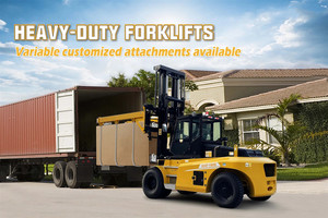 חובה כבדה 12ton <span class=keywords><strong>15ton</strong></span> <span class=keywords><strong>15ton</strong></span> 20 טון 30 מלגזות דיזל עם מייצב צינור - Product Image 3