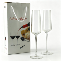 Flûtes à champagne 2026 JH – Verres à pied long personnalisables pour fêtes et mariages
