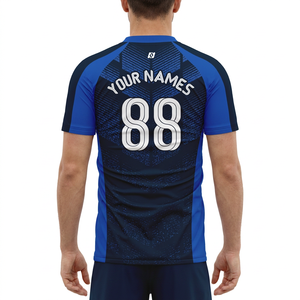 T-shirts de sport personnalisés sans coutures pour le football, le tennis, le pickleball - Extensibles dans quatre directions, respirants - Fabricant OEM/ODM - Product Image 2