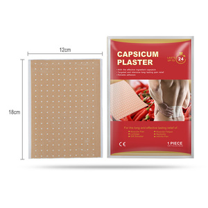 Grosir perlengkapan terapi rehabilitasi plester Capsicum tambalan cabai Transdermal - Product Image 1