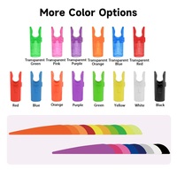 Anak panah karbon kustom untuk panahan, ID 3.2 mm, Spine 500-1000, ujung baja, sayap plastik, untuk busur recurve, target.