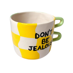 Icono hecho a mano y pintado a mano Taza de cerámica Linda taza de cita de café moderna Regalo de cumpleaños 21 para ella - Product Image 2