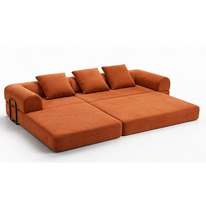 Nuevo Sofá de Espuma Comprimida de Alta Densidad con Tela Transpirable y Diseño Combinable para un Hogar Acogedor en Apartamentos y Hoteles - Product Image 4
