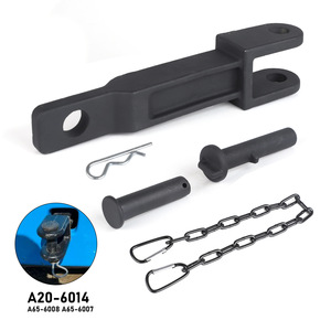 Gancho de Remolque A20-6014 de Acero con Cadena y Pasadores para Camiones Peterbilt y Kenworth - Product Image 1