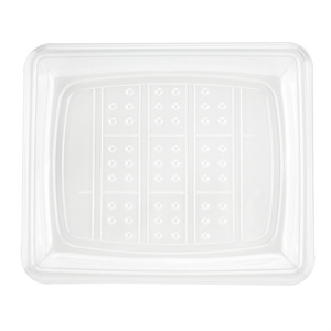 Contenedor de rollo de Sushi de dos piezas desechable resistente de alta calidad Base apilable reciclado RPET plástico 26 Oz/769cc cajas para llevar - Product Image 3