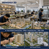 Fabricante de Maquetas Arquitectónicas Personalizadas para Mesa de Arena