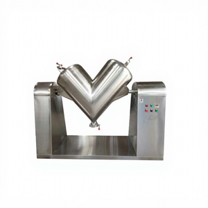เครื่องผสมผงยาสูบแบบตัววี SUS 304/316 เครื่องปั่นผงทัลคัมรูปตัววี - Product Image 1
