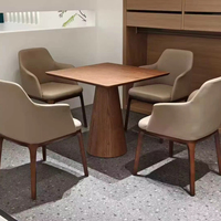 Chaise de salle à manger moderne en flanelle à structure métallique avec siège en MDF confortable pour bureau à domicile et banquet d'hôtel pour le salon