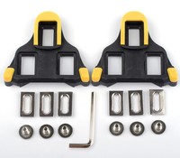 Crampons de vélo de route 6 degrés à flottation libre, pour pédales de cyclisme autobloquantes, compatibles avec les chaussures système SH-11 SPD-SL