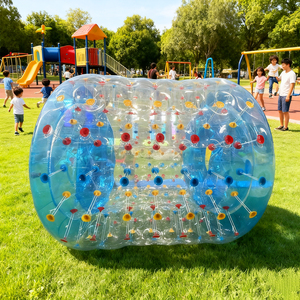 Rullo Gonfiabile Galleggiante per Giochi d'Acqua, Rullo da Piscina Gonfiabile a Doppio Strato in PVC per Esterni - Product Image 4