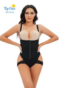 Top One, moldeador de cuerpo de talla grande para mujer, cintura alta, adelgazante, Control de barriga, levantador de cintura completo para glúteos, ropa moldeadora de cintura de una pieza - Product Image 4