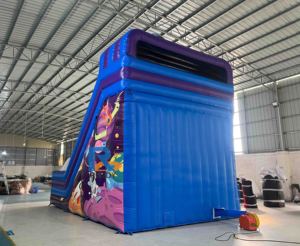 Tobogan inflable thương mại vui vẻ thành phố chơi ngoài trời khu vực khô trượt Inflatable bouncy lâu đài Slide cho trẻ em - Product Image 3