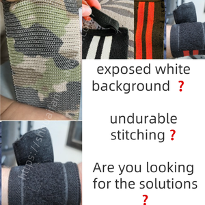 Fasce Elastiche in Gomma per Polsi, Supporto Rigido per Sollevamento Pesi, Palestra, Antiscivolo con Fascette per Pollice - Product Image 4