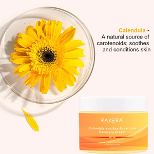 Crema <span class=keywords><strong>de</strong></span> Día y Noche con Extracto <span class=keywords><strong>de</strong></span> Espino Amarillo y Caléndula, Hidratante Profunda, Reparadora Facial Natural - Product Image 3