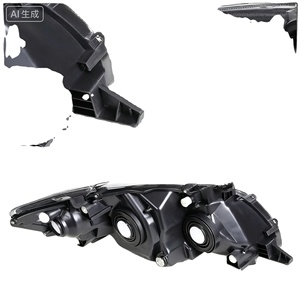 ไฟหน้ารถยนต์โตโยต้าโคโรลล่า รุ่นพื้นหลังสีดำ เวอร์ชั่นอเมริกา - Product Image 3