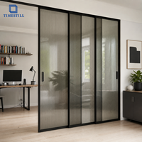 Puertas Corredizas Modernas Timestill con Acabado Elegante para Cocinas Pequeñas y Uso Interior en Edificios de Oficinas, Modelo de Vidrio 6035 T5