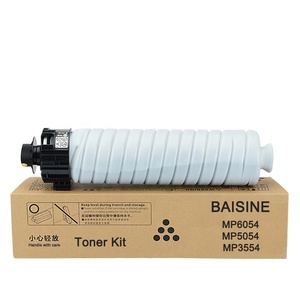 Venta caliente Baisine Compatible Ricoh MP2554 MP3054 <span class=keywords><strong>MP</strong></span> 3554 negro no original cartucho de tóner <span class=keywords><strong>MP</strong></span> <span class=keywords><strong>2555</strong></span> tóner <span class=keywords><strong>MP</strong></span> 3554 Toner Kit - Product Image 1
