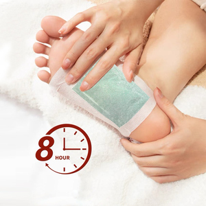 Jishantang 10 Patchs Détoxifiants pour les Pieds au Charbon <span class=keywords><strong>Bio</strong></span>, Pâte Détox pour les Pieds, Certifié CE, Modèle EHYZT, Durée de Conservation de 2 Ans - Product Image 2
