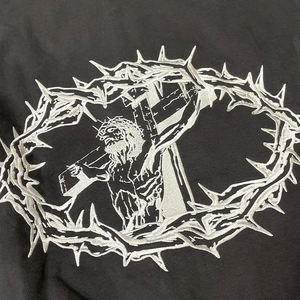 Sudadera con Capucha Vintage Personalizada de Gran Tamaño con Cremallera Reforzada y Bordado de Parches Resistentes - Product Image 6