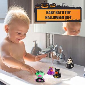 2 Inch Assorted Themed Rubber Ducks Evil Funny <b>Bath</b> Ducky Toy Decoration for Halloween Party Favors - Product Image 2