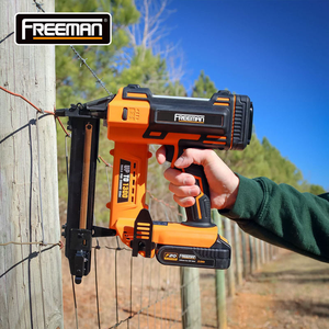 Engrapadora Inalámbrica Freeman de 16 Calibres y 20V con Batería de Iones de Litio <span class=keywords><strong>para</strong></span> Cercas Industriales y de Bricolaje, con Capacidad de hasta 2600 Grapas/Carga - Product Image 6
