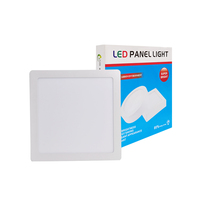 Plafonnier d'intérieur professionnel monté en surface de bureau éclairage à la maison 12W 18W 24W Smd panneau lumineux LED rond carré mince