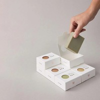 Offre Spéciale pour la boîte d'emballage de savon en papier personnalisée avec l'option préférée de la fenêtre vide pour la boîte à savon