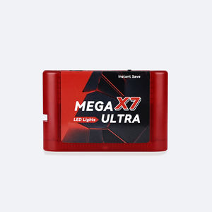 Cartouche de jeu Mega X7 Ultra LED Light Instant Save pour la <span class=keywords><strong>console</strong></span> de jeu <span class=keywords><strong>SEGA</strong></span> GENESIS Mega Drive MegaDrive Region Free avec manuel - Product Image 2