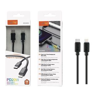 Cable de Datos Lumiz Tipo C a IP de 1M con Carga Rápida PD20W y Sincronización - Product Image 1