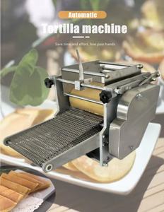 Máquina Automática para Hacer Tortillas de Harina Industrial con Motor, Acero Inoxidable 304, Capacidad de 30 Piezas/Min - Product Image 3
