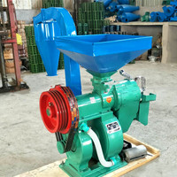 Moulin à riz portable et polisseuse, petite machine à décortiquer le riz N80 N110 N150 avec moteur pour usage domestique, ferme et usine de riz