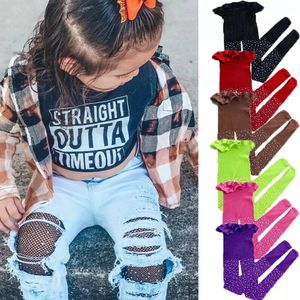 RTS 31 Warna Baru Musim Panas Obral Besar Modis Bayi Perempuan Pantyhose Jala Jaring Ikan Ketat Glitter Anak-anak - Product Image 2