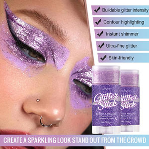 <span class=keywords><strong>Gel</strong></span> <span class=keywords><strong>pailleté</strong></span> pour cheveux, <span class=keywords><strong>visage</strong></span> et corps, bâton de paillettes violet pour concerts de chanteurs, festivals de musique - Product Image 4