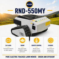 Mesin Pemotong Rumput Otomatis Robot Listrik 24V dengan Baterai Terbaik, Dapat Diatur Ketinggiannya, Zero Turn, Kontrol Jarak Jauh, Buatan Pabrik Cina, untuk Kebun