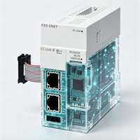 Módulo Ethernet FX5-ENET Agrega Segundo Puerto LAN para PLC FX5U, Red Industrial