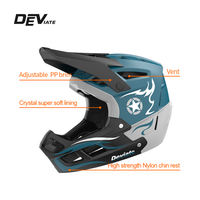 Casque de vélo intégral pour adulte CE EN1078 CPSC1203, style sportif, réglable, sûr et confortable.