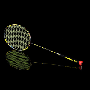 Tùy Chỉnh In Chuyên Nghiệp Căng Thẳng Cao Cạnh Tranh Đào Tạo Trọng Lượng Nhẹ Smash Ánh Sáng Graphite Carbon Sợi Cầu Lông Vợt - Product Image 4