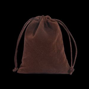Nouvelle pochette en velours colorée multi-tailles 7*9cm pour accessoires de jeu de dés, avec cordon de serrage, idéale comme cadeau - Product Image 6