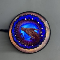 Lámpara de Huevo de Dragón Levitante Magnética con Enchufe Cuadrado HCNT, Luz Nocturna LED Flotante, Decoración para el Hogar, Regalo Único