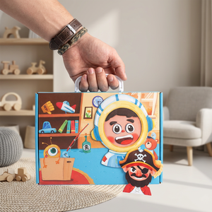 Caja de Rompecabezas 3D YZ <span class=keywords><strong>para</strong></span> Regalo, Disfraz, Manualidades, Cambio de Rostro, Educativo, Portátil, Maleta de Papel Artístico, Juego de Mesa Ludo, Venta al por Mayor <span class=keywords><strong>para</strong></span> Niños - Product Image 6