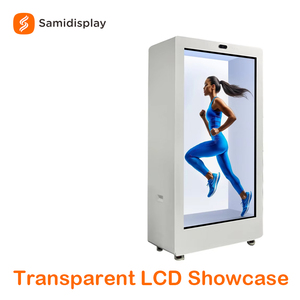 Boîte LCD transparente AI <span class=keywords><strong>3D</strong></span> holographique de 86/98 pouces pour spectacle de Meta Humain Numérique Virtuel en intérieur - Product Image 1
