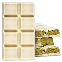 Pabrik Grosir Cokelat Putih Pistachio Dubai Halal Kunafa Selai Cokelat Batangan Dapat Disesuaikan Kemasan Pribadi