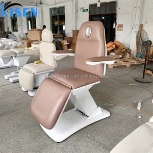 Kisen Electric <b>Backrest</b> Footrest Legrest Lifting Lay Down up Pink White Red Remote Control Cosmetic Beauty <b>Bed</b> on Sale - Product Image 1