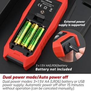 Sonometre numérique TASI TA652B 30~130dBA/C/Z avec fonction USB, testeur environnemental en plastique durable - Product Image 5