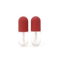 Tube de brillant à lèvres vide 3 ml avec logo personnalisé, contenant de teinte à lèvres longue tenue, capsule de maquillage OEM, tube de brillant à lèvres haute brillance