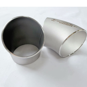 ข้อต่อโค้งไร้รอยต่อเชื่อม45องศายาวรัศมี B16.9 ASME รหัสหัวกลมมาตรฐาน SA403 - Product Image 4