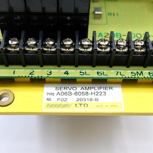 Unidad de Accionamiento AC Original Fanuc A06B-6058-H223 Serie S, Amplificador de 2 Ejes para Máquina - Product Image 6