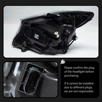 Phare de remplacement pour Mercedes-Benz Vito W447 2016-2023, lentille de projecteur DRL, phare dynamique, accessoires de modification et de mise à niveau